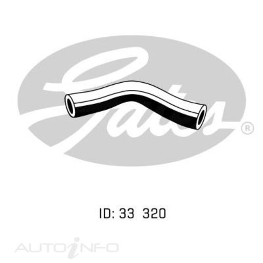 Gates Lower Radiator Hose - 05-0718