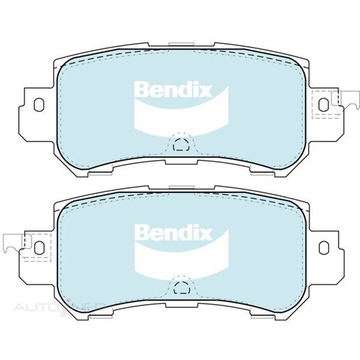 Bendix Rear Brake Pads - DB2227-4WD