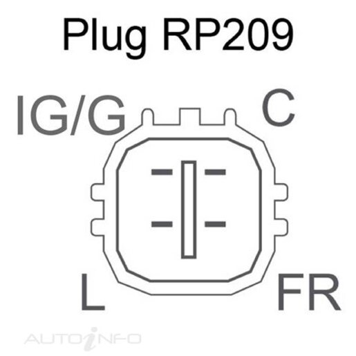 JAS Oceania Alternator - ANJ227