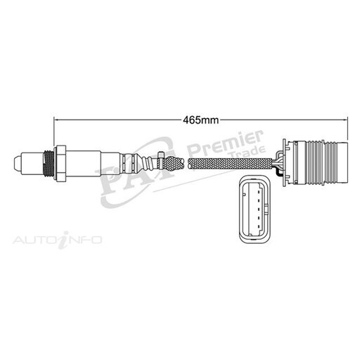 PAT Premium Oxygen/Lambda Sensor Pre-Catalytic Converter/Manifold - EGO-744