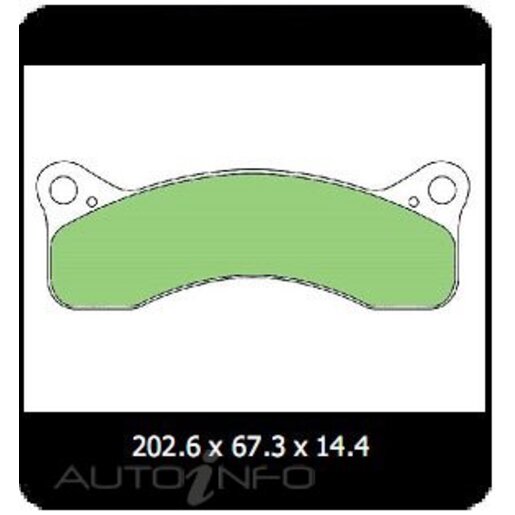 Protex Ultra Select Front Brake Pads - CS771M