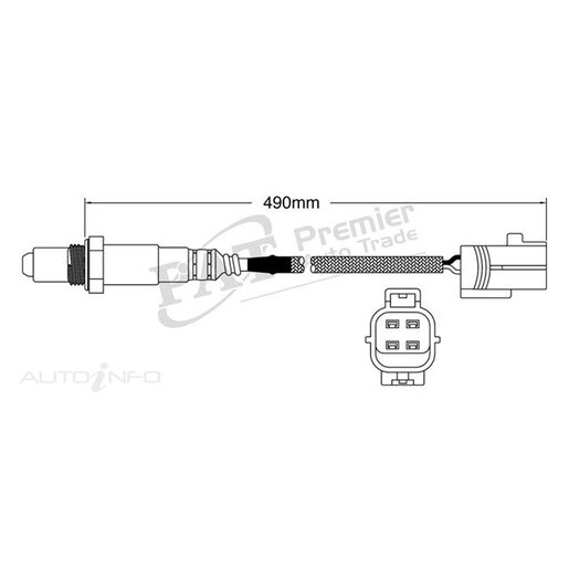 PAT Premium Oxygen/Lambda Sensor Pre-Catalytic Converter/Manifold - EGO-630