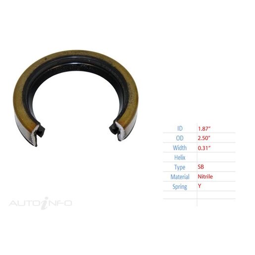 BWS Crankshaft Front Seal - 408030P