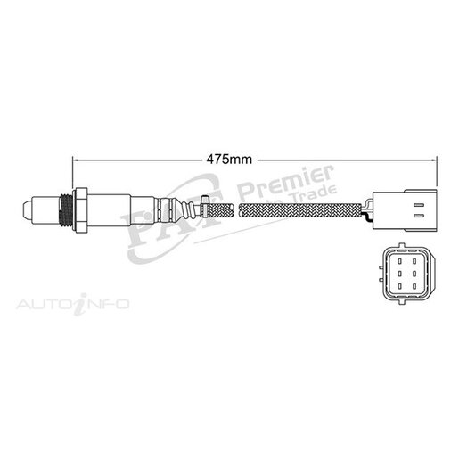 PAT Premium Oxygen/Lambda Sensor Pre-Catalytic Converter/Manifold - EGO-786