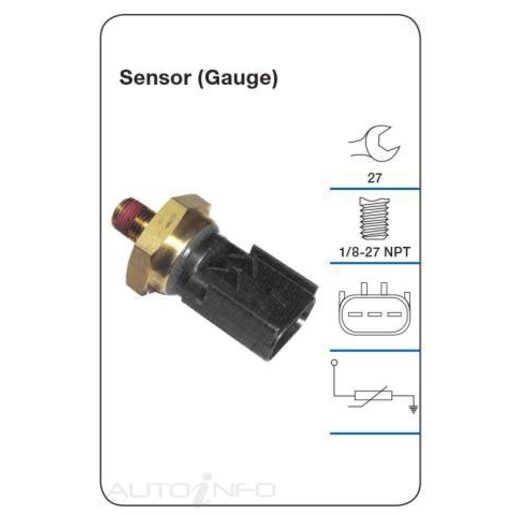 Tridon Engine Oil Pressure Sender - TPS083