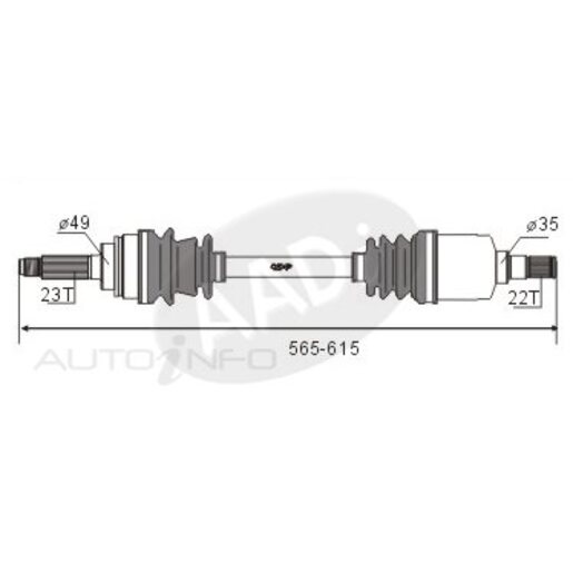 DRIVESHAFT ASSEMBLY