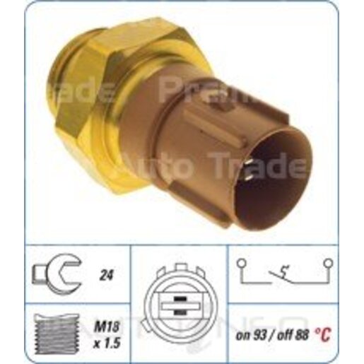 PAT Premium Engine Coolant Fan Temperature Switch - CFS-009