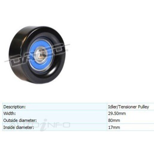 Nuline Drive Belt Idler Pulley - EP322