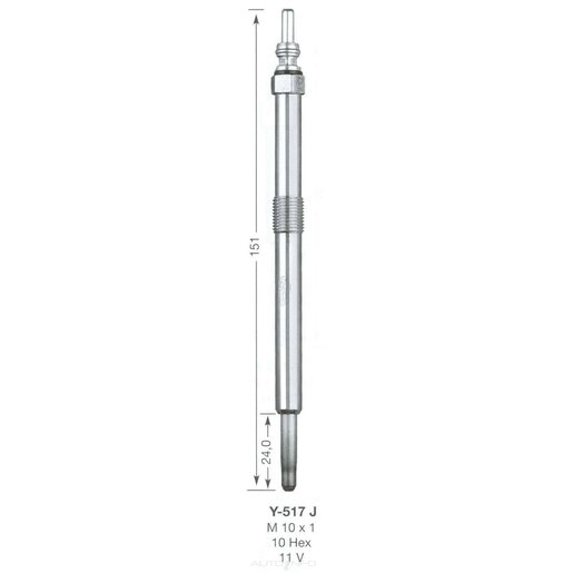 NGK Diesel Glow Plug - Y-517J