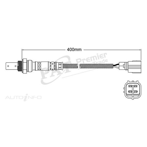 PAT Premium Oxygen/Lambda Sensor Pre-Catalytic Converter/Manifold - EGO-139