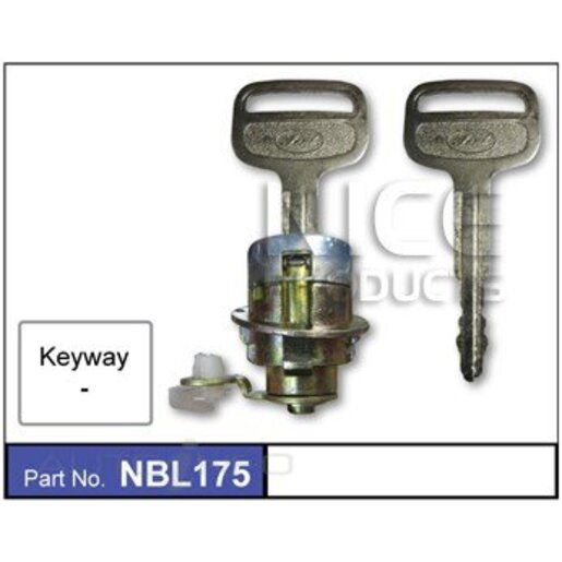 Nice Products Boot Lock Barrel - NBL175