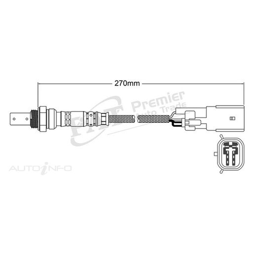 PAT Premium Oxygen/Lambda Sensor Pre-Catalytic Converter/Manifold - EGO-776