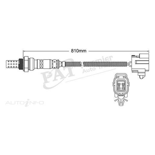 PAT Premium Oxygen/Lambda Sensor Pre-Catalytic Converter/Manifold - EGO-169