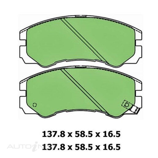 Protex Ultra 4WD Front Brake Pads - DB1270F