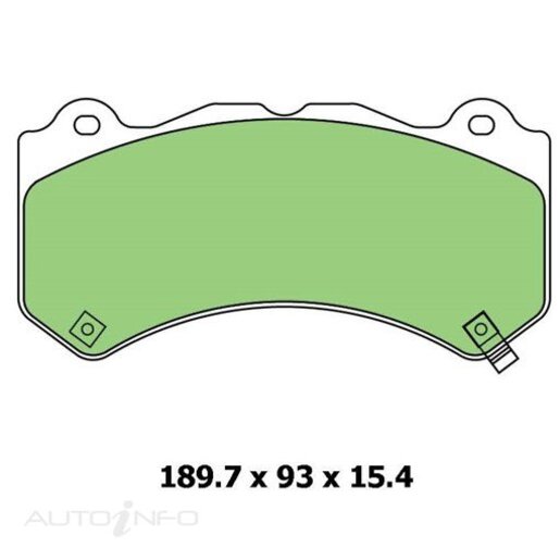 Protex Ultra 4WD Front Brake Pads - DB2375F