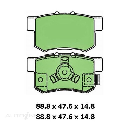 Protex Ultra 4WD Rear Brake Pads - DB1728F