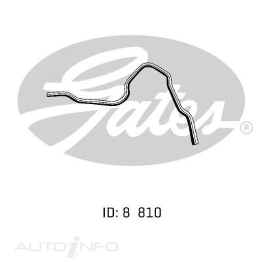 Gates Radiator Hose Misc - 02-1274