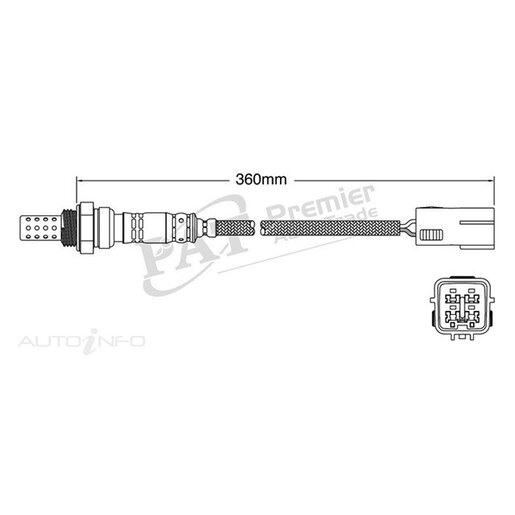 PAT Premium Oxygen/Lambda Sensor Pre-Catalytic Converter/Manifold - EGO-535