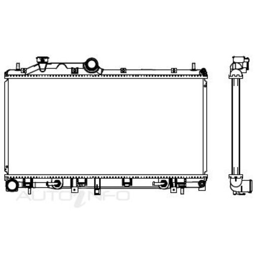 Protex Radiator - RADSU403