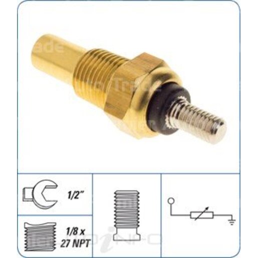 PAT Premium Engine Coolant Temp Gauge Sender - WTS-012