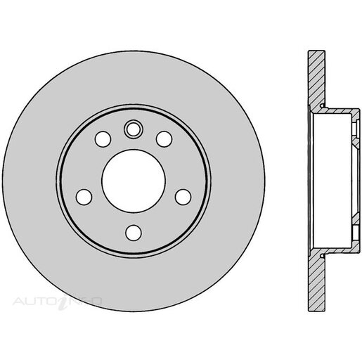 Protex Front Ultra 4WD Disc Rotor - DR830