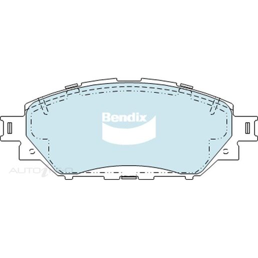 Bendix Brake Pads - DB2369-ULT4WD