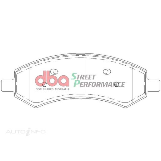 DBA Front Street Performance Brake Pads - DB7991SP