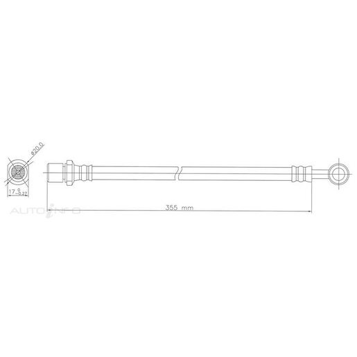 IBS Hydraulic Hose - H7956