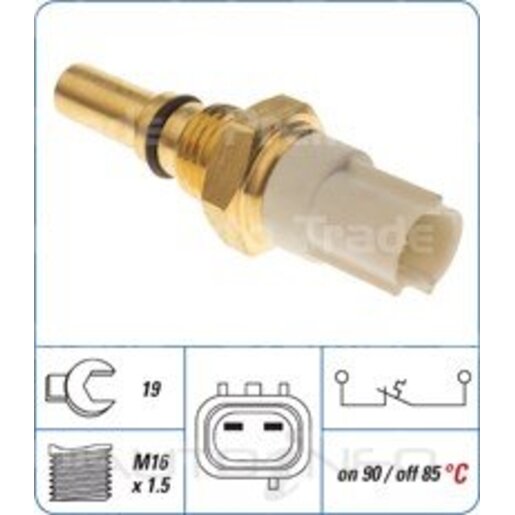 PAT Premium Engine Coolant Fan Temperature Switch - CFS-033