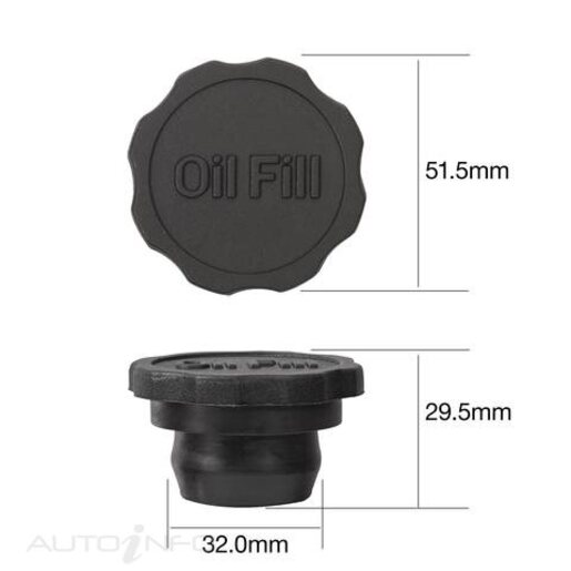 CPC Auto Components Oil Cap SP24025