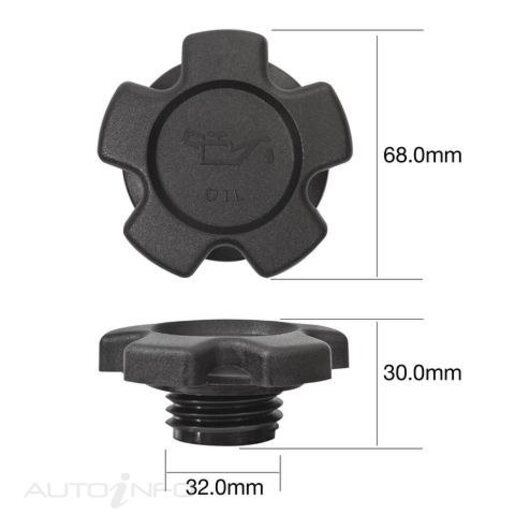 Tridon Oil Filler Cap - TOC512