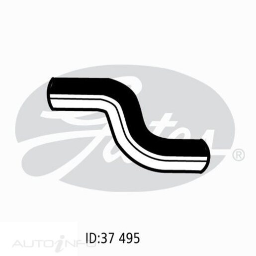 Gates Lower Radiator Hose - 05-0612