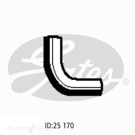 Gates Lower Radiator Hose - 02-1013