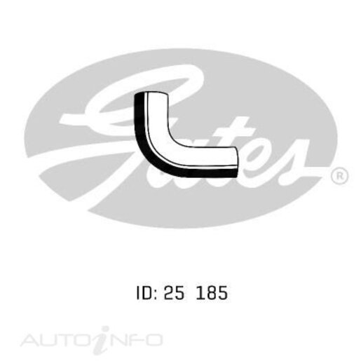 Gates Lower Radiator Hose - 02-1013