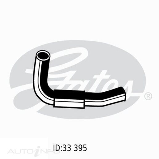 Gates Lower Radiator Hose - 05-0703