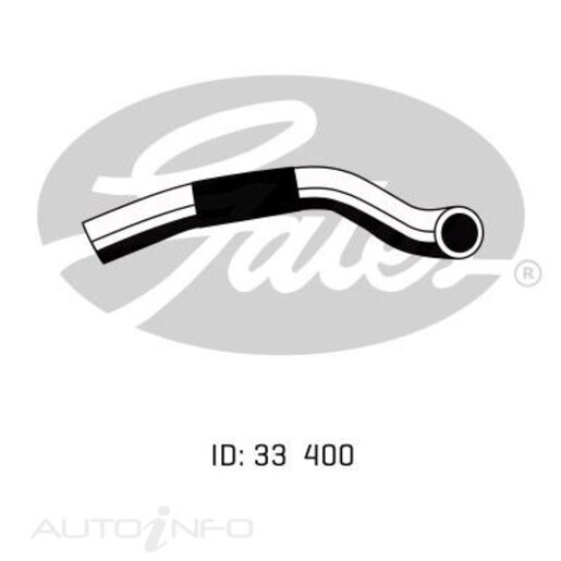 Gates Lower Radiator Hose - 05-0703