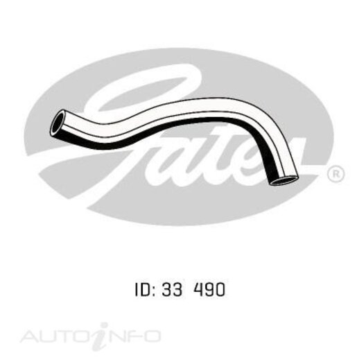 Gates Lower Radiator Hose - 05-0690