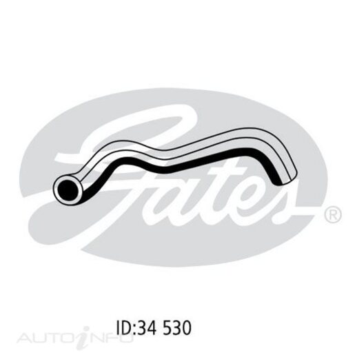 Gates Lower Radiator Hose - 05-0730