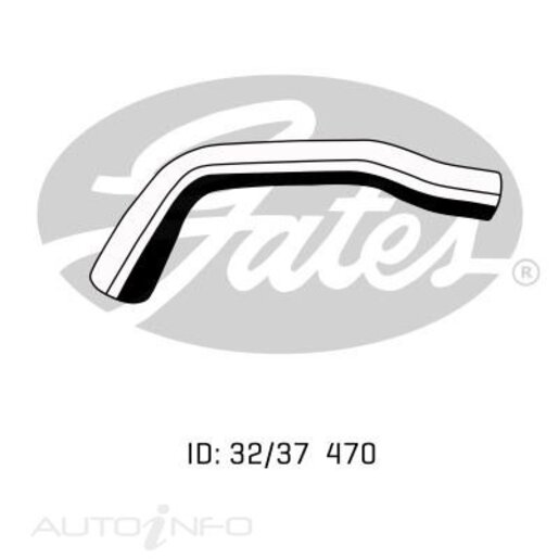 Gates Lower Radiator Hose - 05-0714