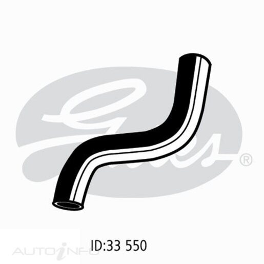 Gates Upper Radiator Hose - 05-0742