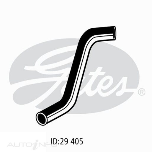 Gates Lower Radiator Hose - 05-0034