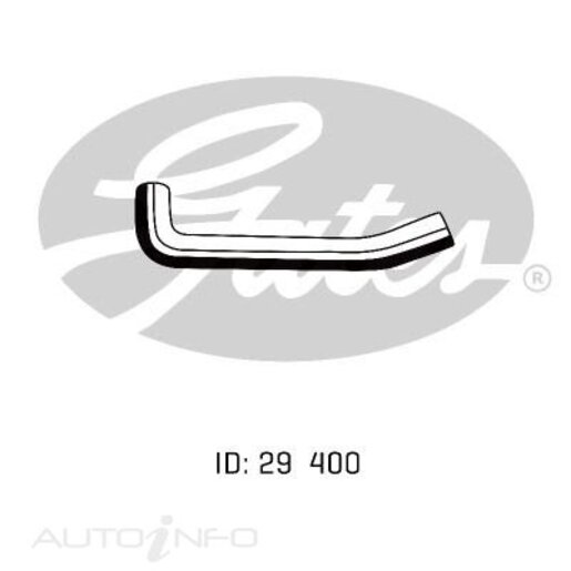 Gates Lower Radiator Hose - 05-0034