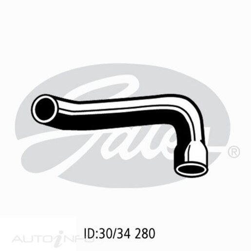 Gates Lower Radiator Hose - 05-0020