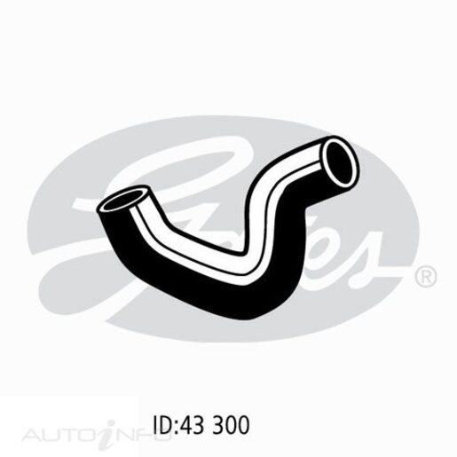 Gates Lower Radiator Hose - 05-0103