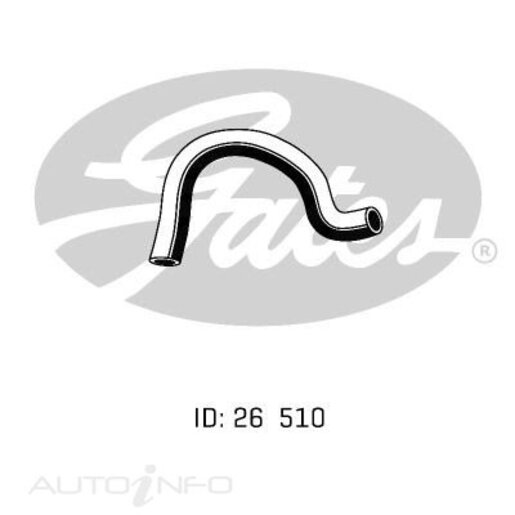 Gates Lower Radiator Hose - 02-0915