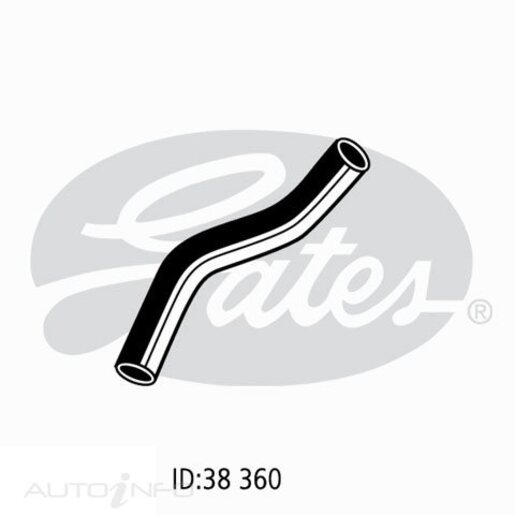 Gates Lower Radiator Hose - 05-0075