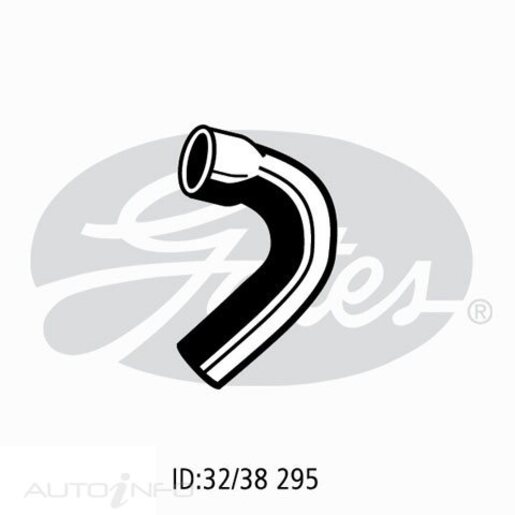 Gates Upper Radiator Hose - 05-0087