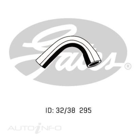 Gates Upper Radiator Hose - 05-0087