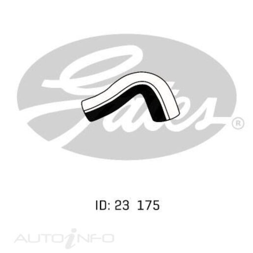 Gates Upper Radiator Hose - 02-0924