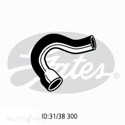 Gates Upper Radiator Hose - 05-0108